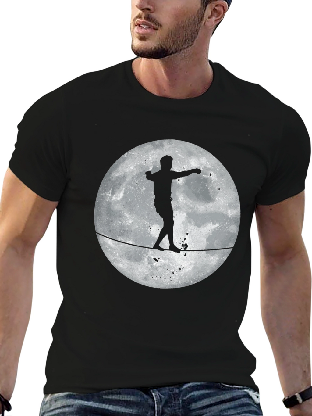 Moonwalker T-Shirt: Silhouette Graphic Tee