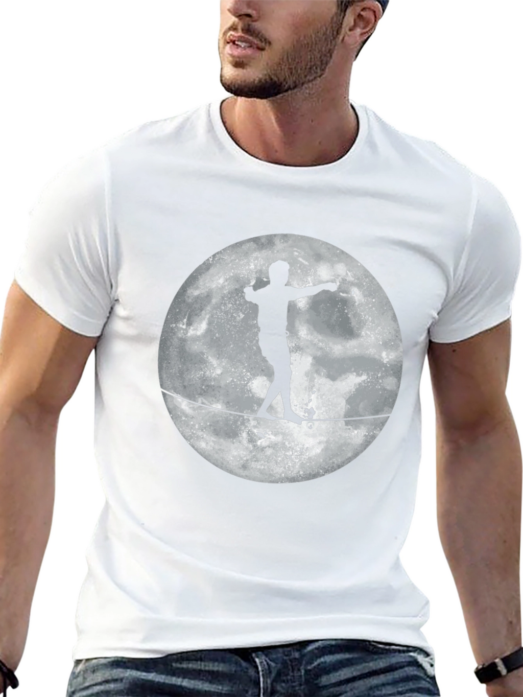 Moonwalker T-Shirt: Silhouette Graphic Tee