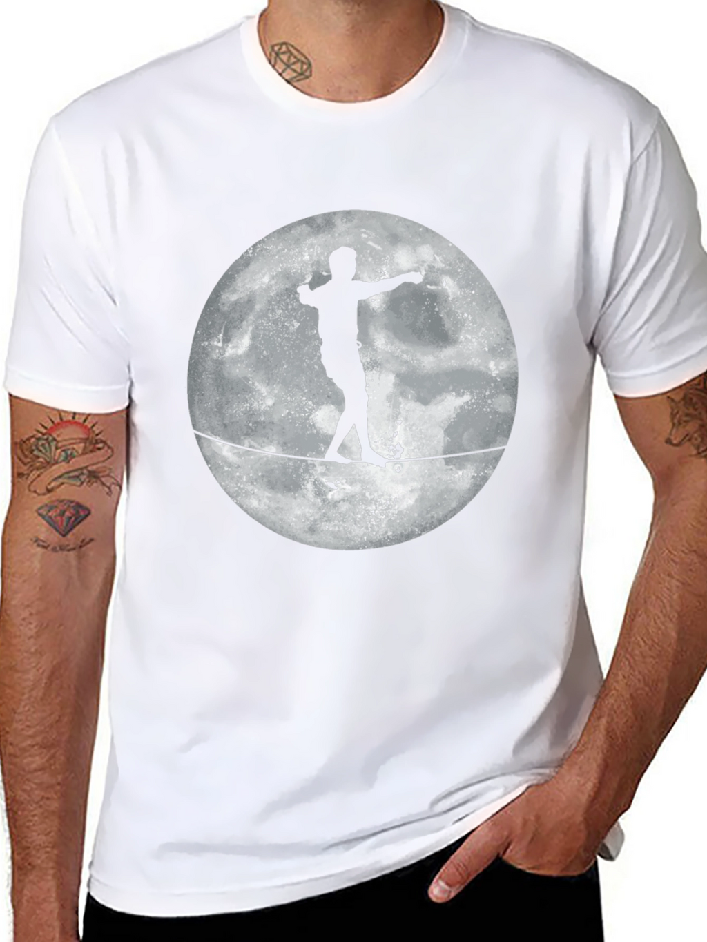 Moonwalker T-Shirt: Silhouette Graphic Tee