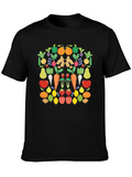 Fruit & Veggie T-Shirt - Healthy Lifestyle Tee