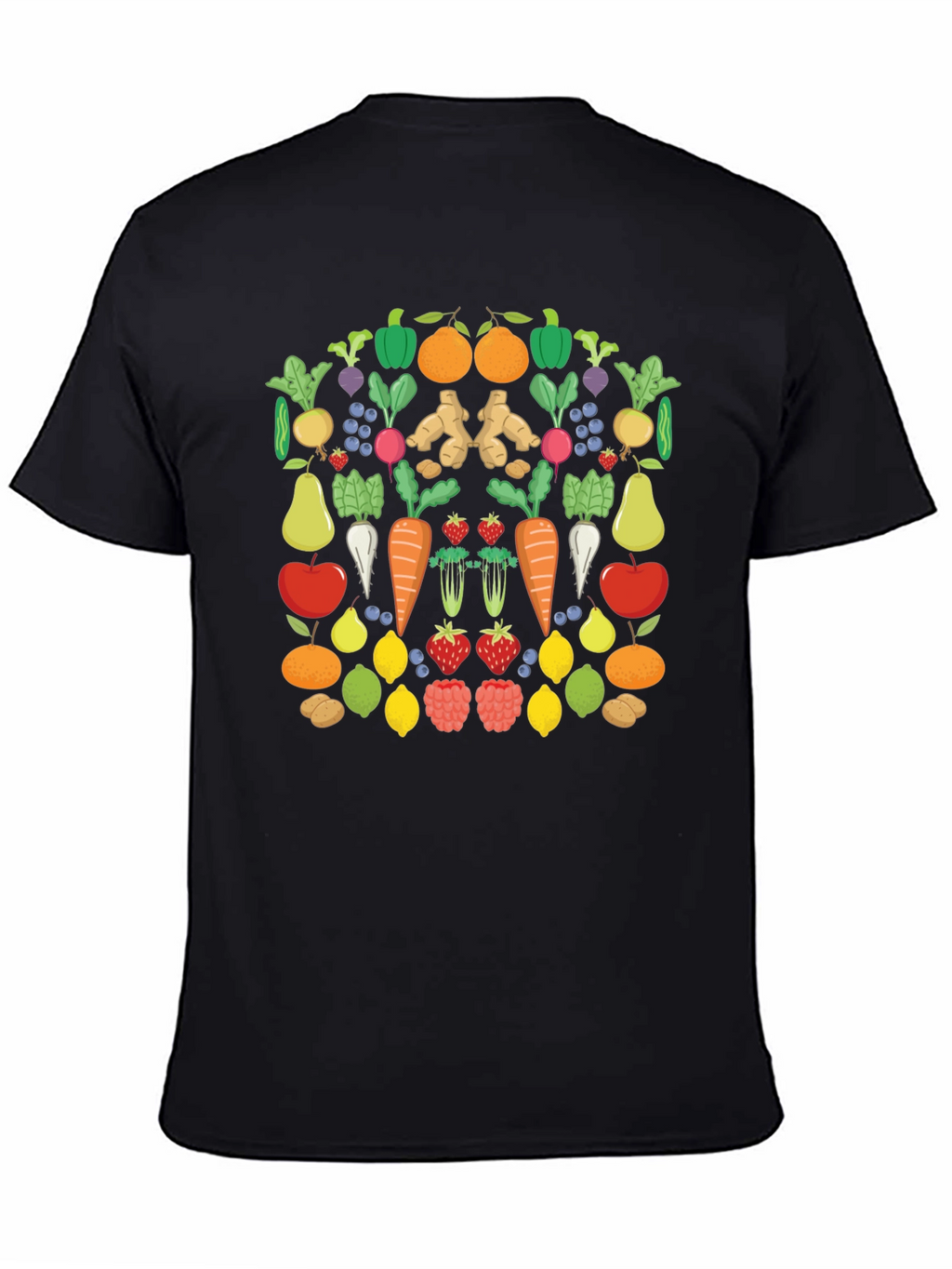 Fruit & Veggie T-Shirt - Healthy Lifestyle Tee