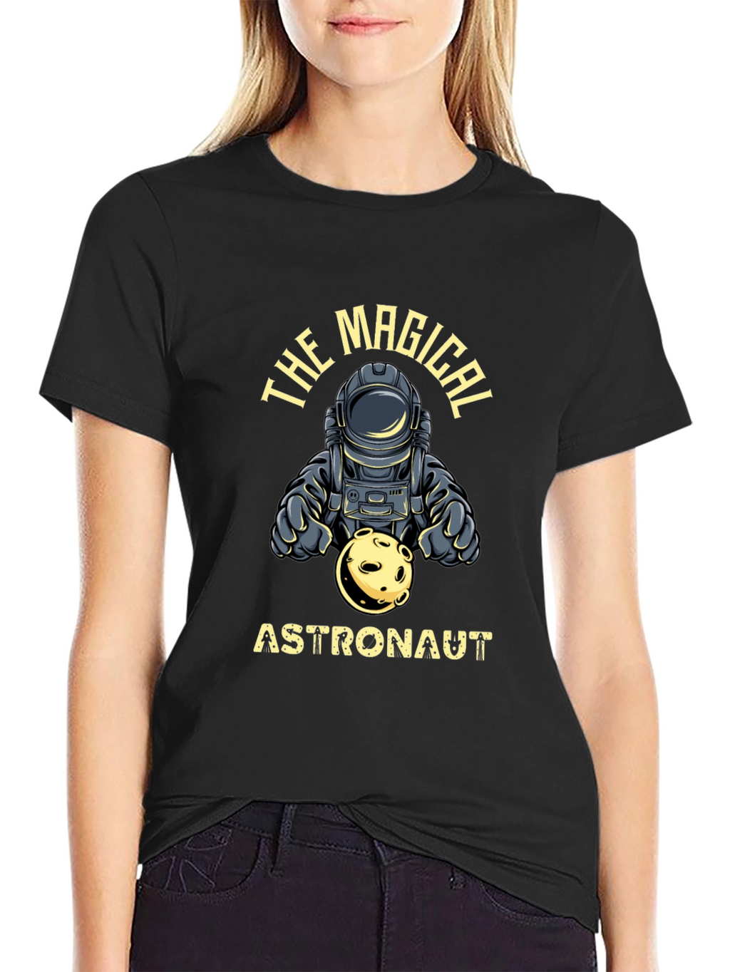 Magical Astronaut Graphic T-Shirt