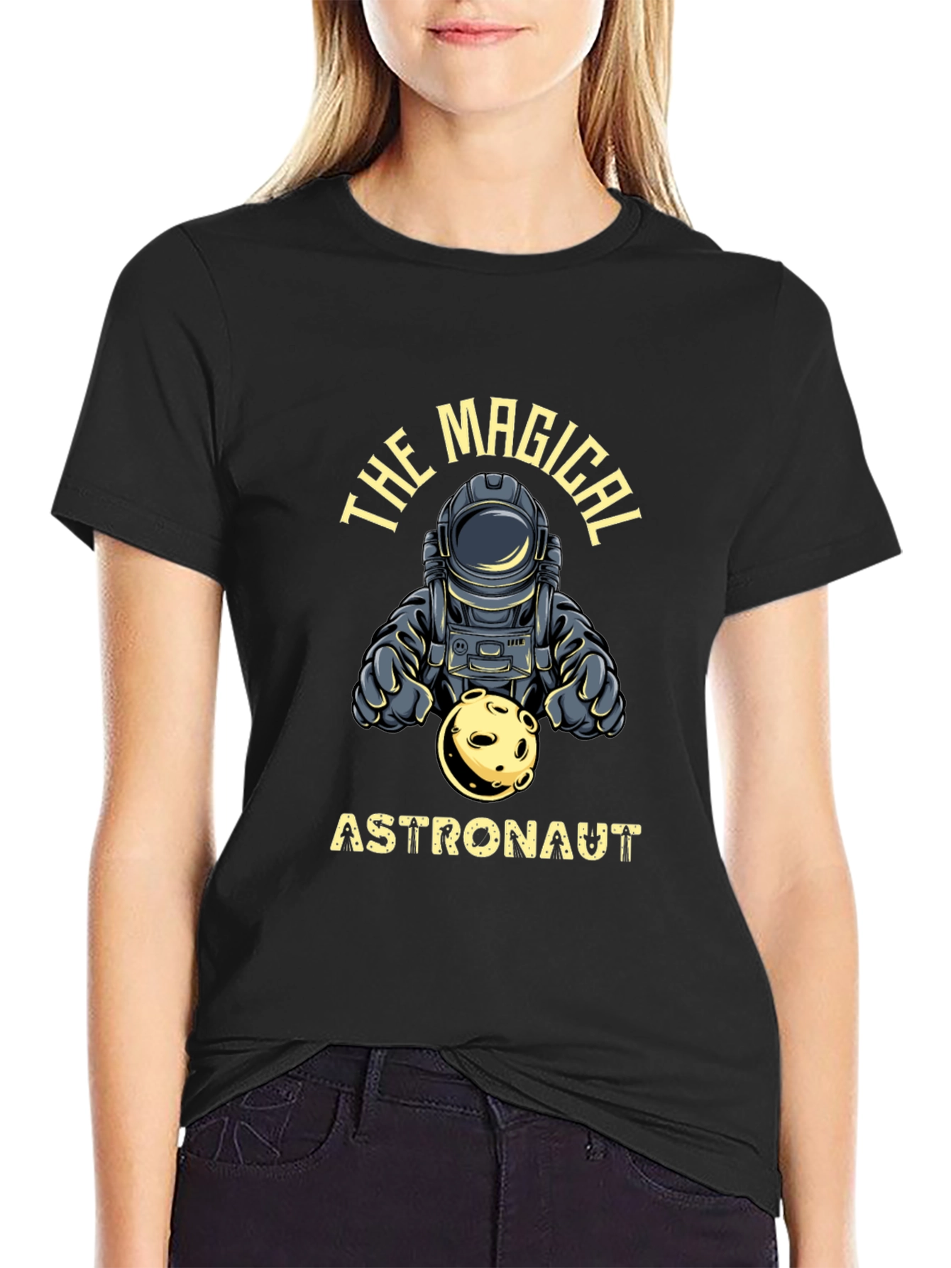 Magical Astronaut Graphic T-Shirt