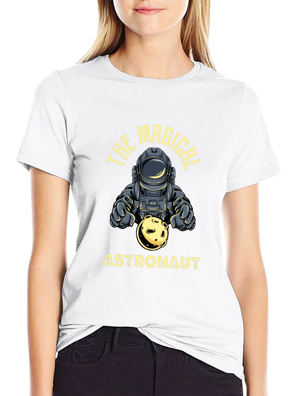 Magical Astronaut Graphic T-Shirt