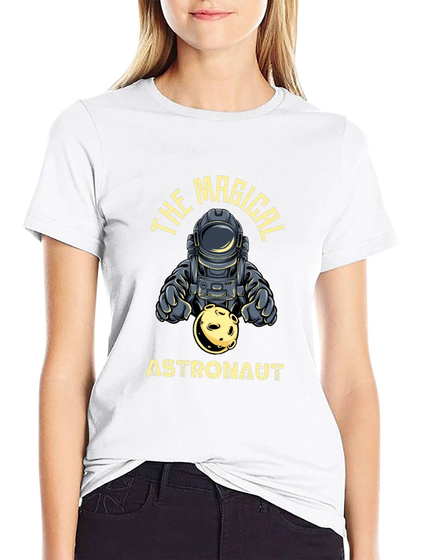 Magical Astronaut Graphic T-Shirt