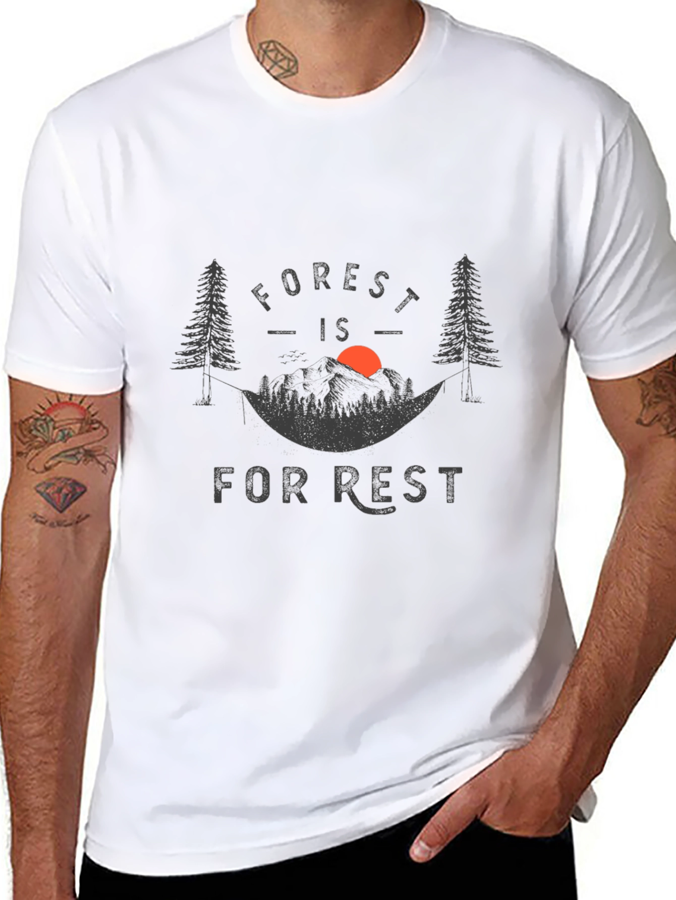 Forest is For Rest Graphic T-Shirt