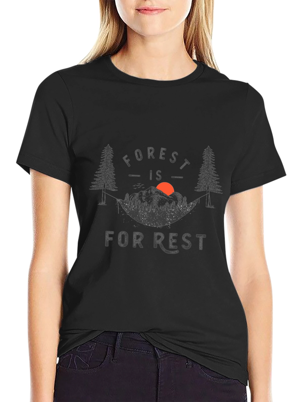 Forest is For Rest Graphic T-Shirt