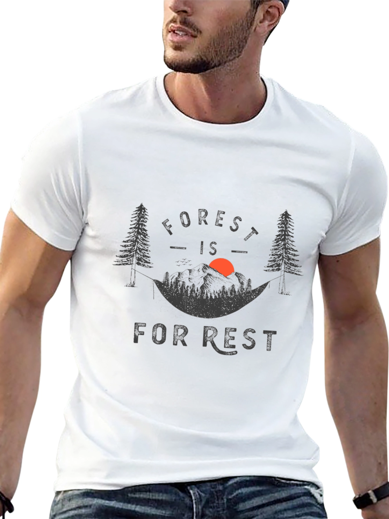 Forest is For Rest Graphic T-Shirt