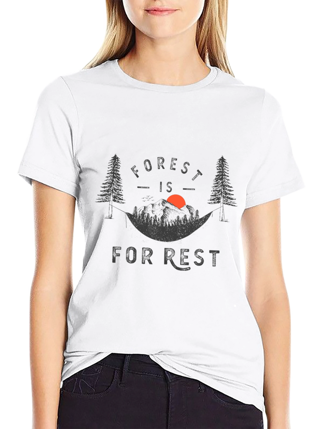 Forest is For Rest Graphic T-Shirt