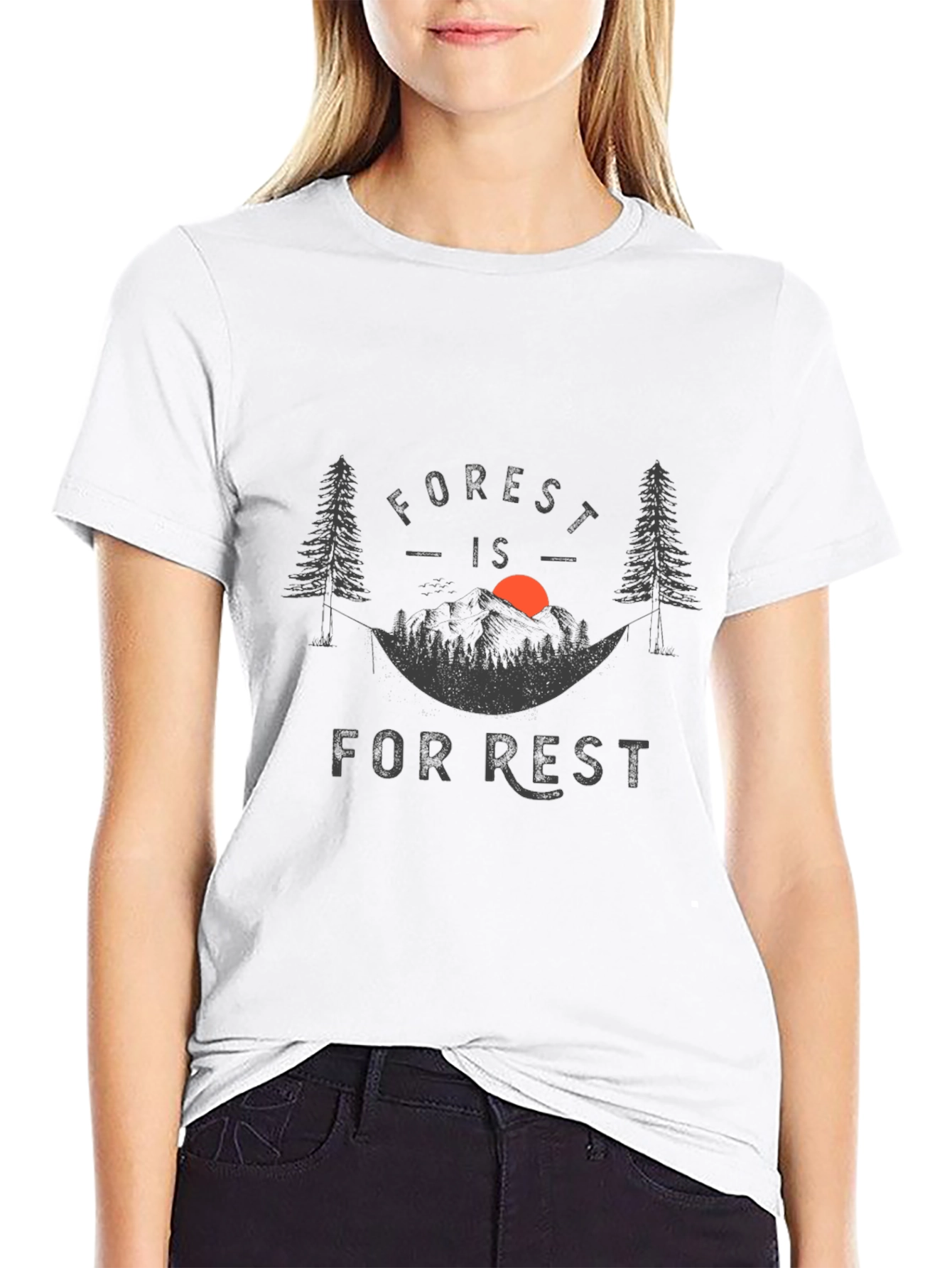 Forest is For Rest Graphic T-Shirt