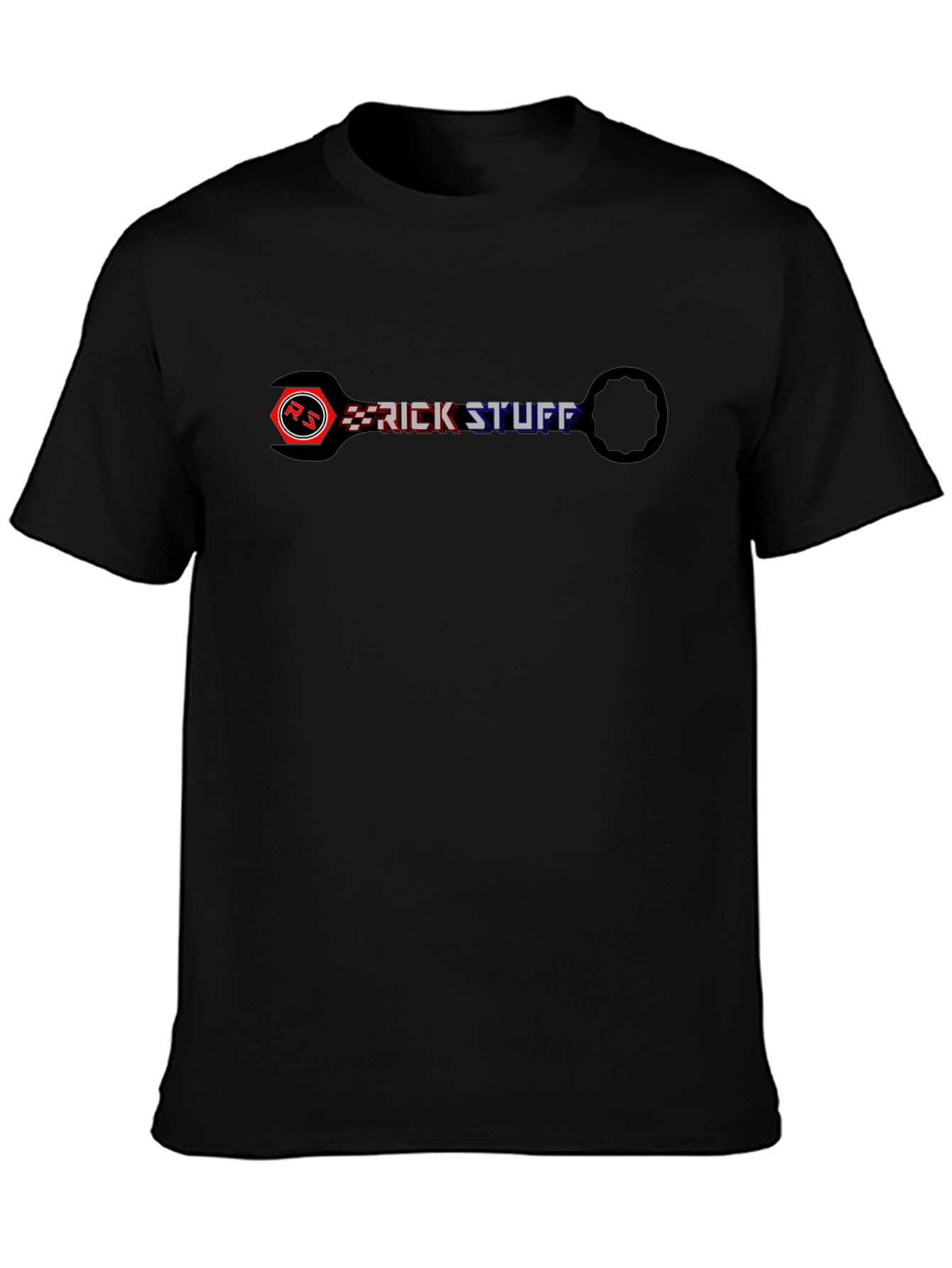 Rick Stuff Black T-Shirt