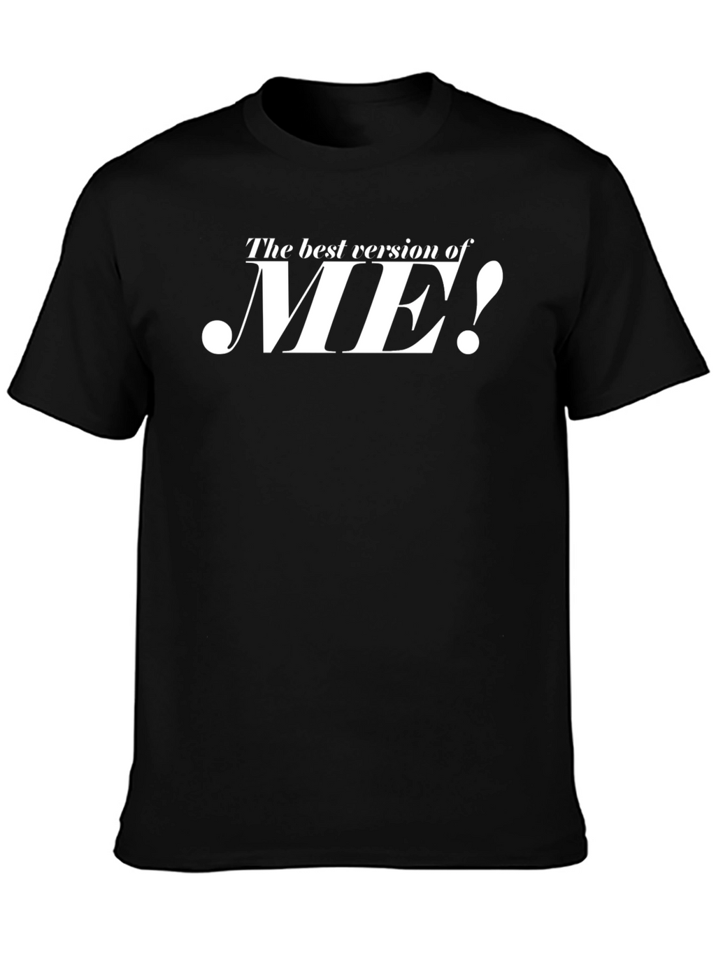 Best Version of ME! Black Graphic Tee