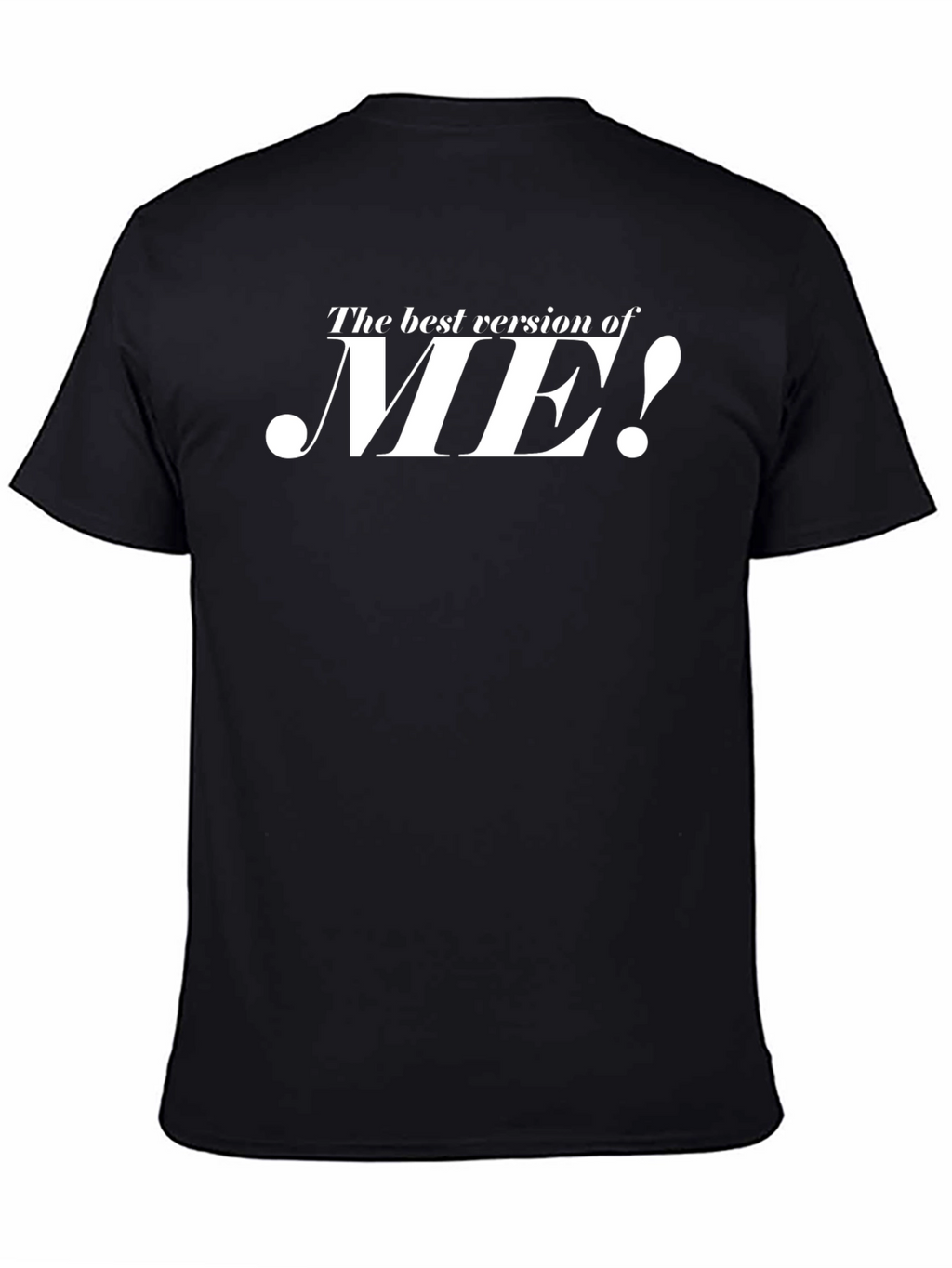 Best Version of ME! Black Graphic Tee