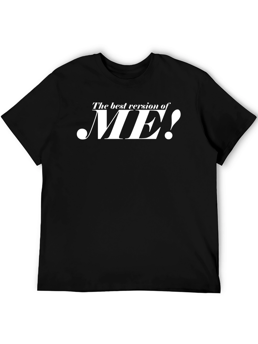 Best Version of ME! Black Graphic Tee