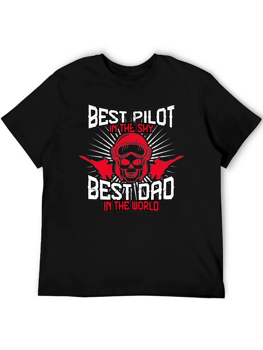 Best Pilot Dad T-Shirt - Sky Lover Gift