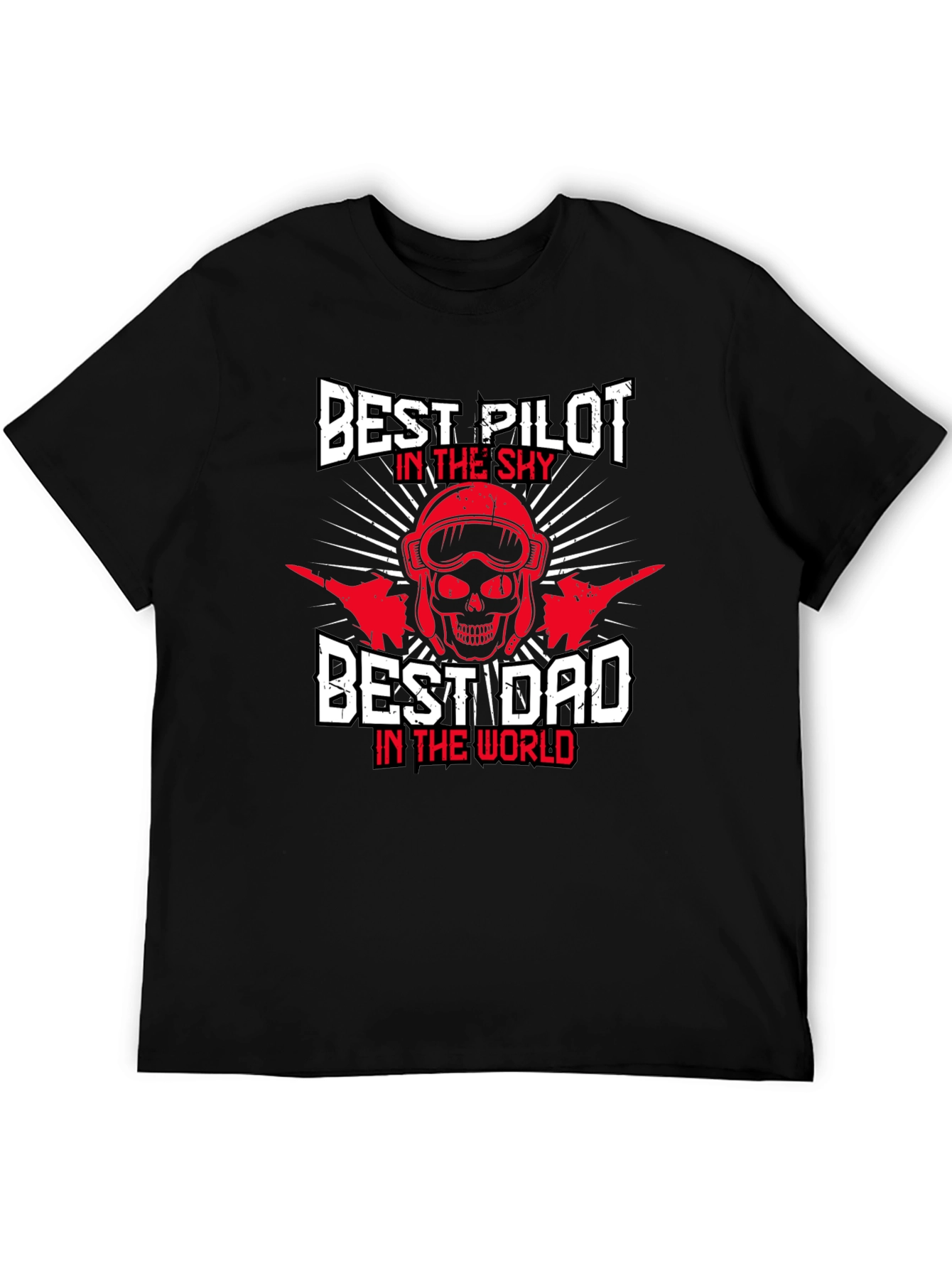 Best Pilot Dad T-Shirt - Sky Lover Gift