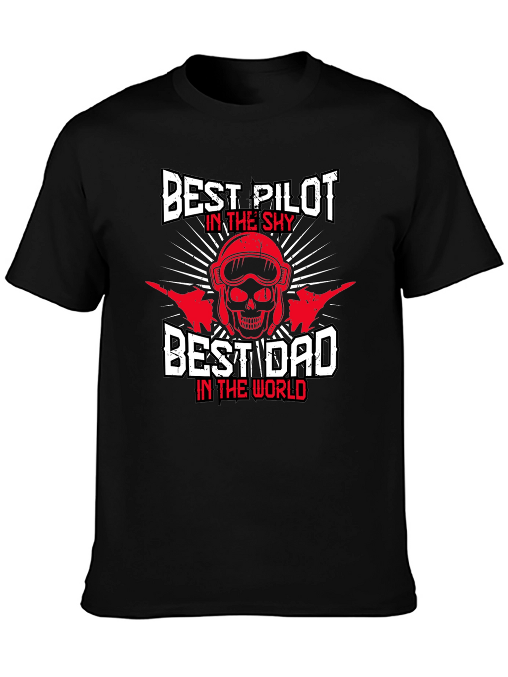 Best Pilot Dad T-Shirt - Sky Lover Gift