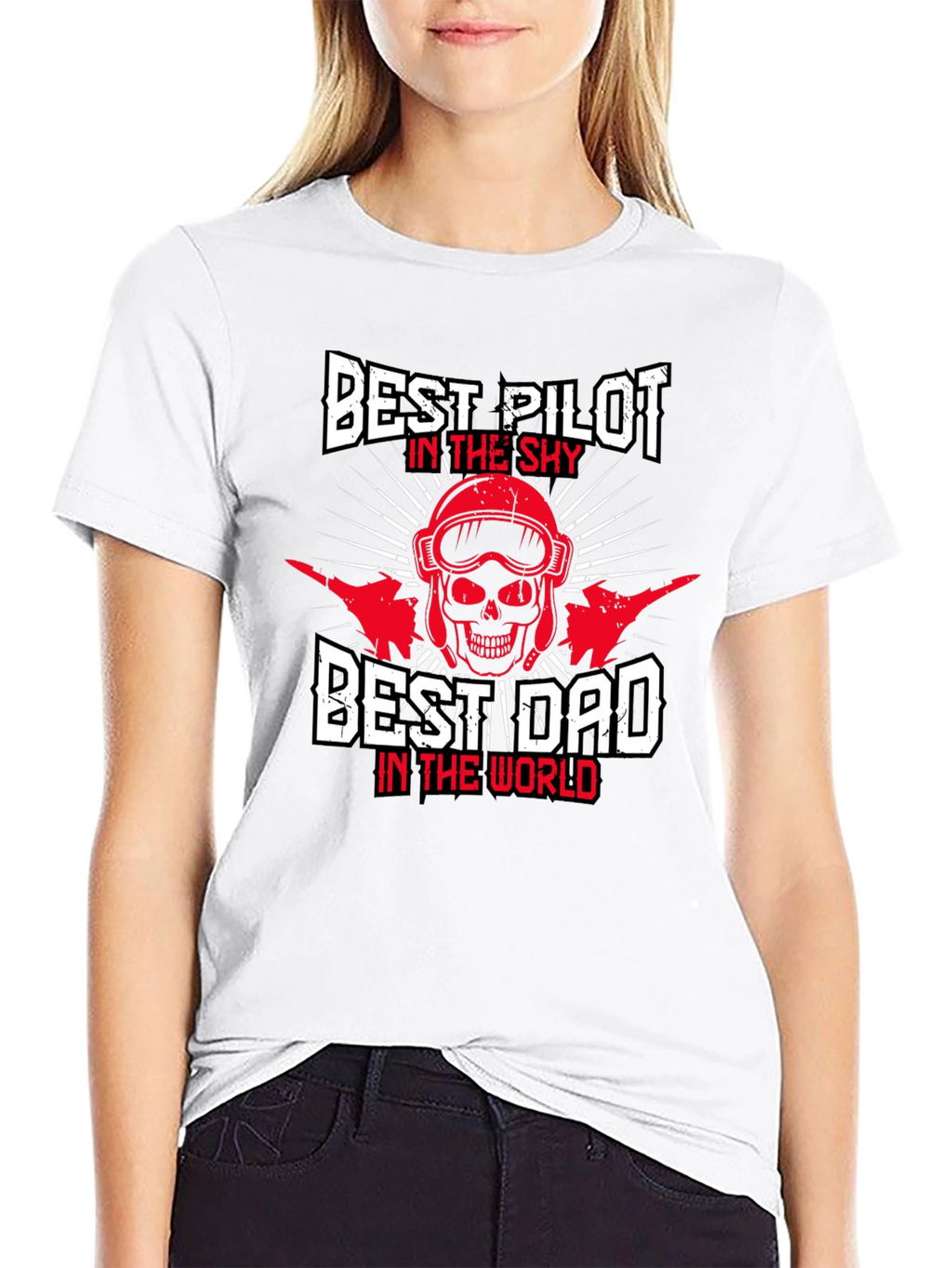 Best Pilot Dad T-Shirt - Sky Lover Gift
