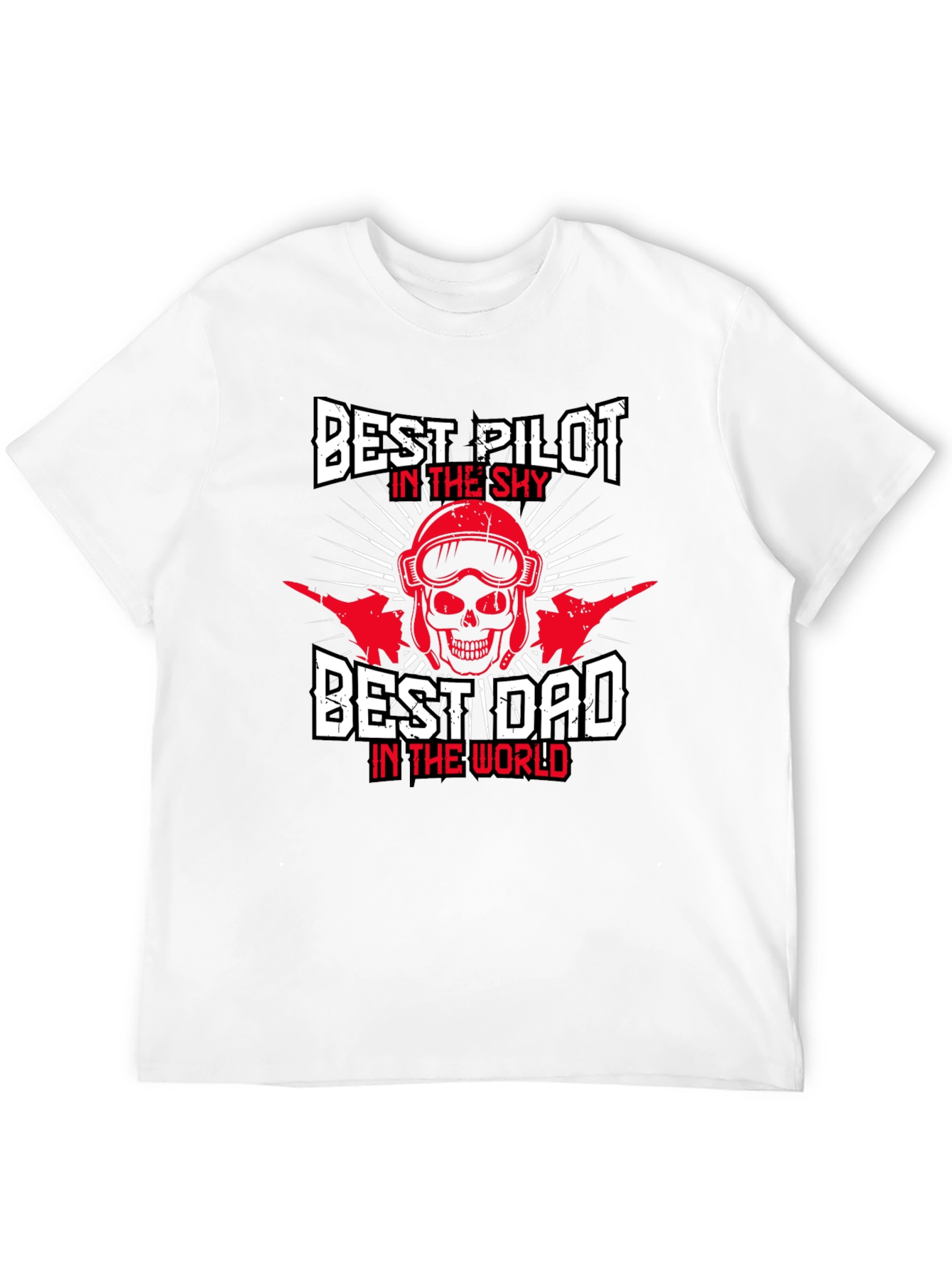 Best Pilot Dad T-Shirt - Sky Lover Gift