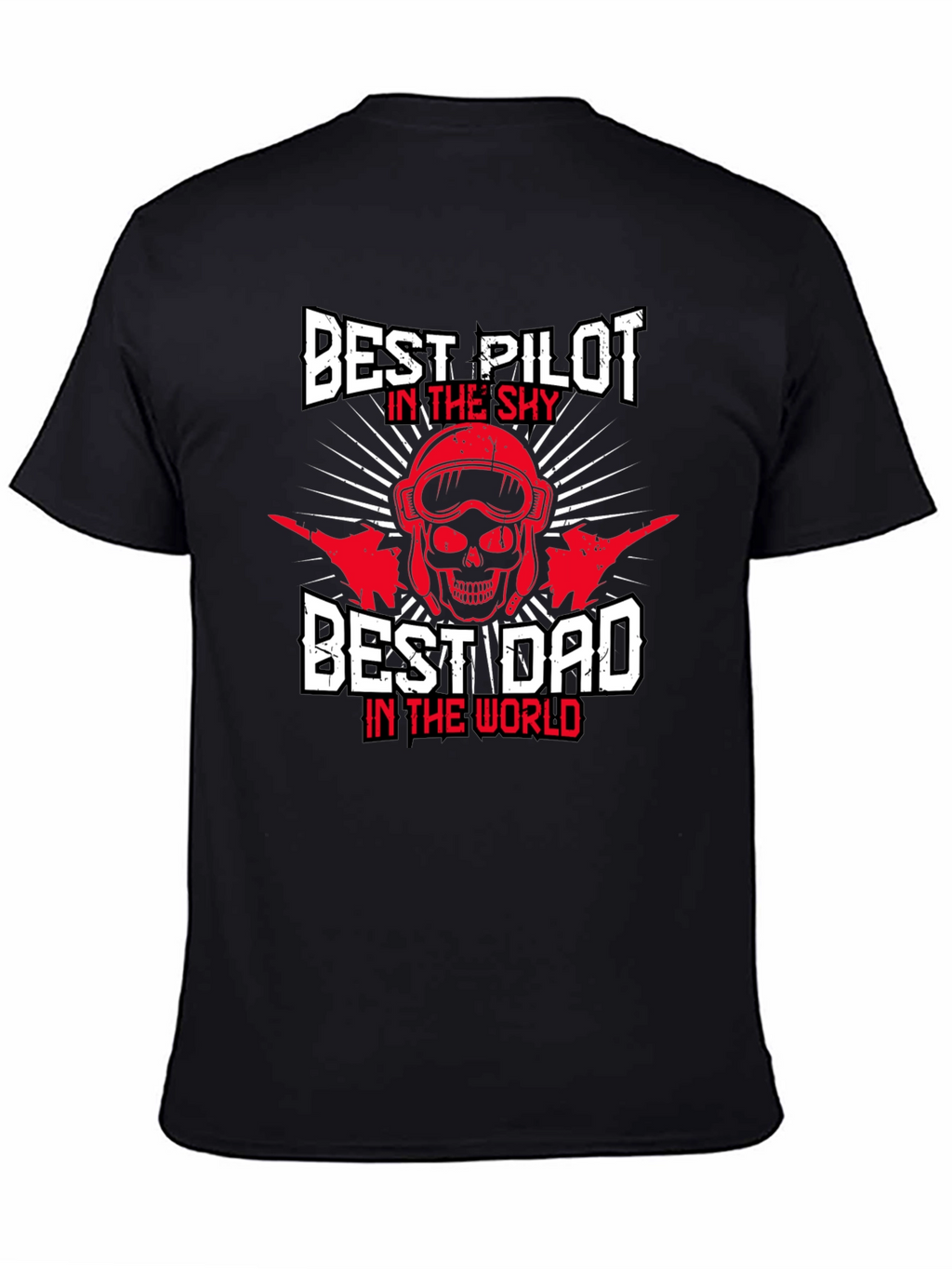 Best Pilot Dad T-Shirt - Sky Lover Gift