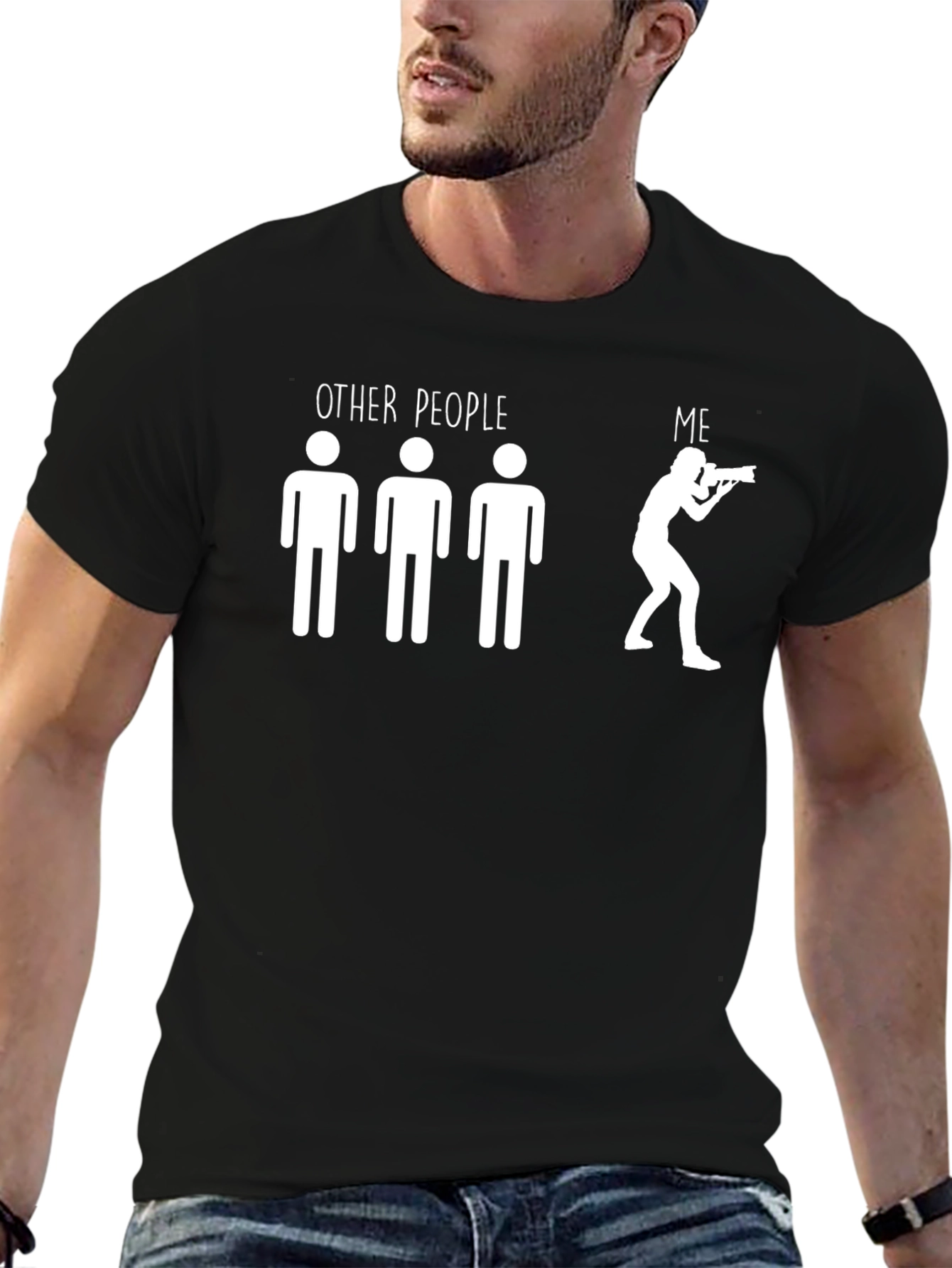 Funny Photographer Graphic T-Shirt