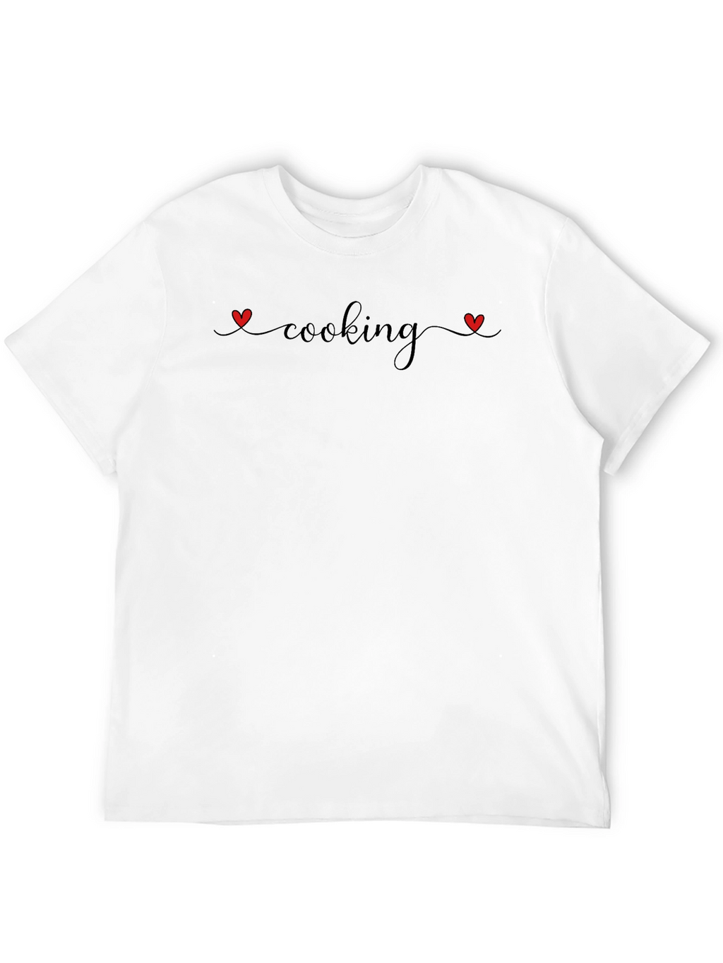 Cooking with Love T-Shirt - Black