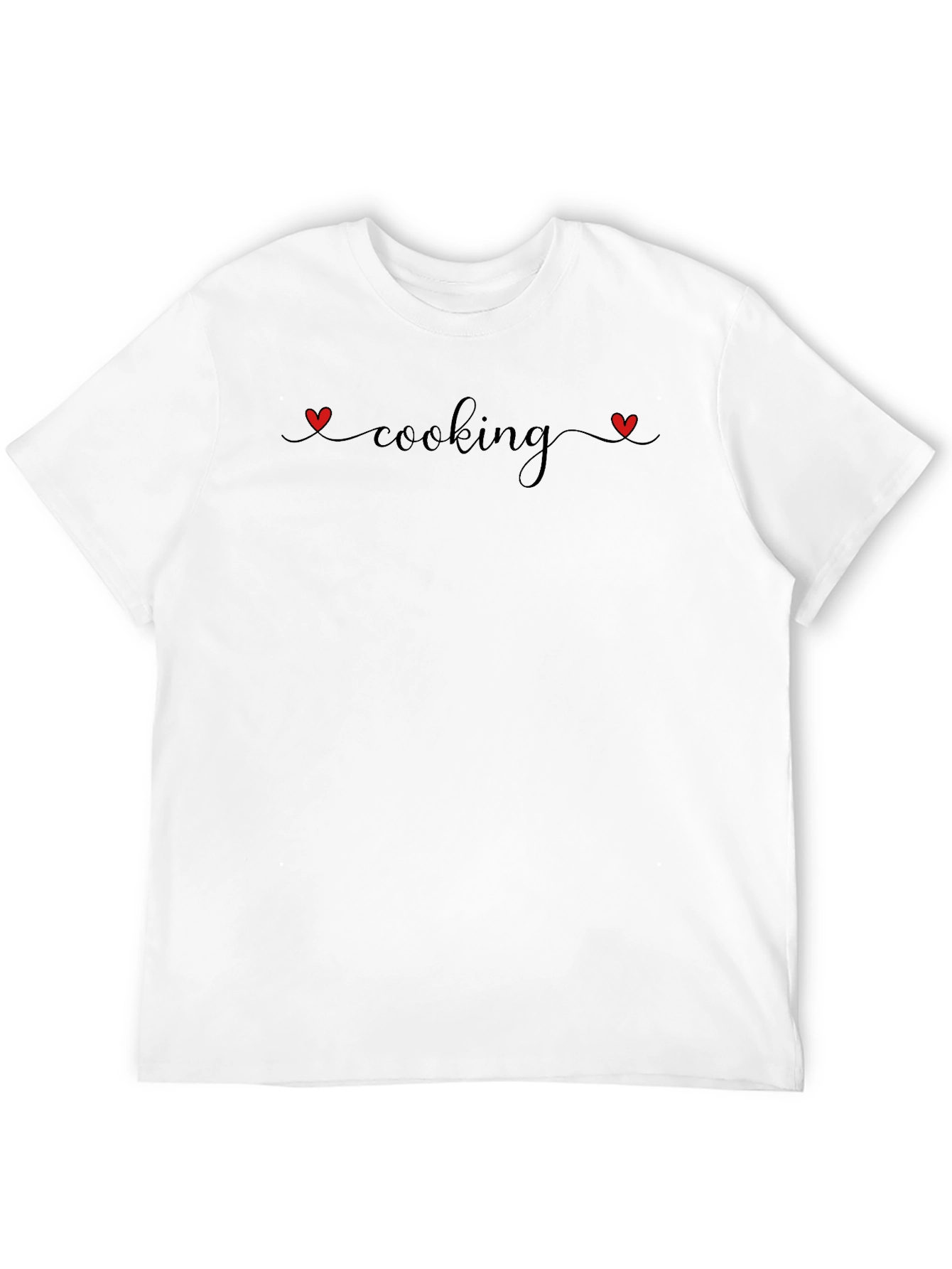 Cooking with Love T-Shirt - Black