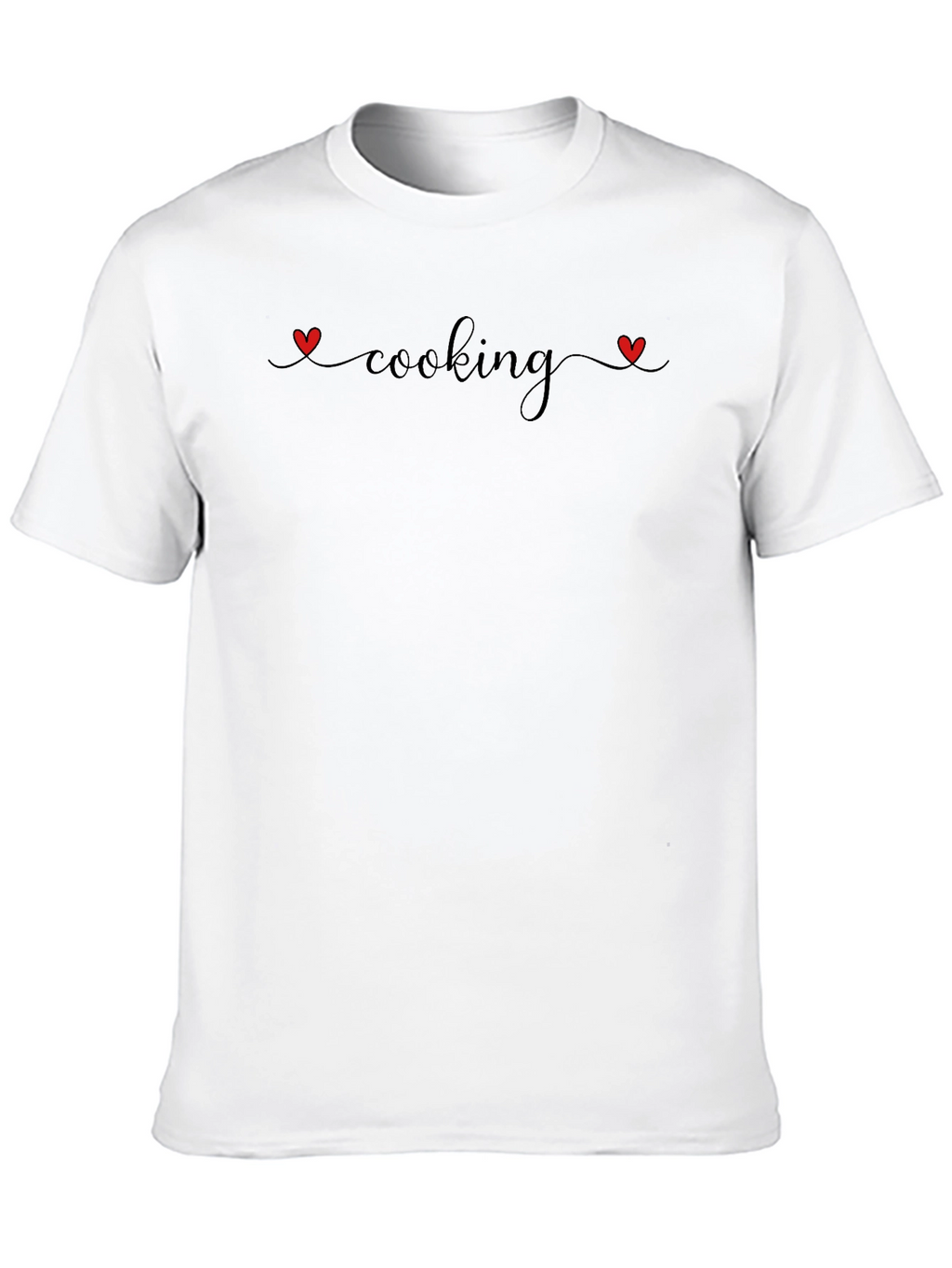 Cooking with Love T-Shirt - Black