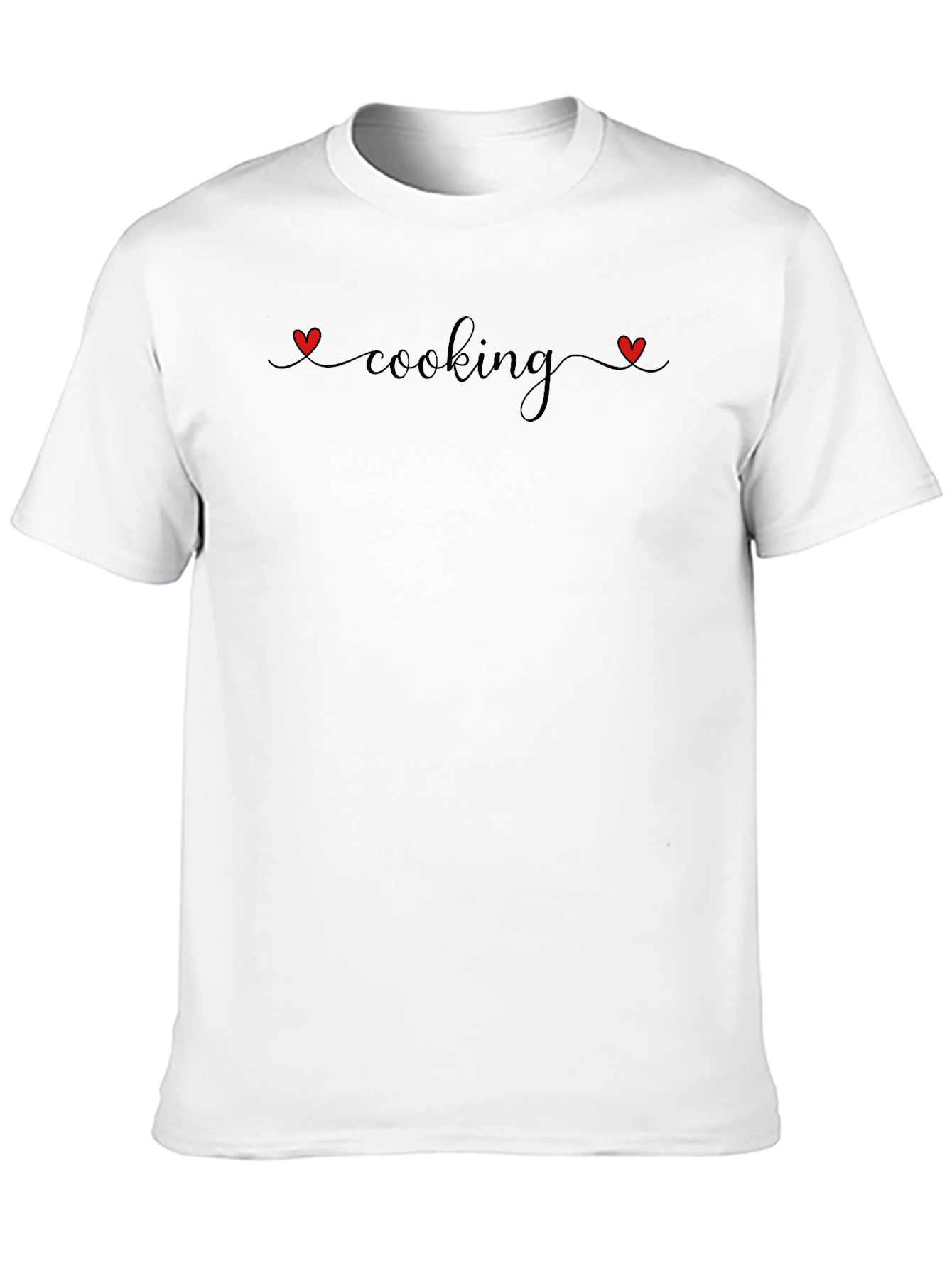 Cooking with Love T-Shirt - Black