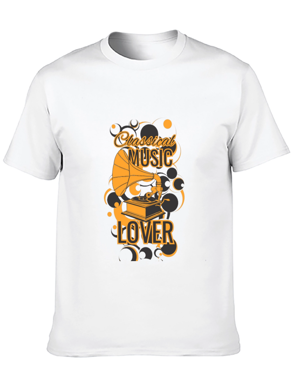 Classical Music Lover Black T-Shirt