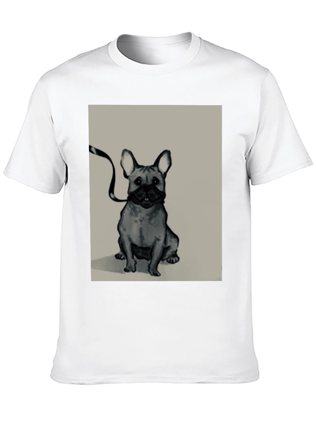 French Bulldog Graphic Tee - Stylish Black T-Shirt