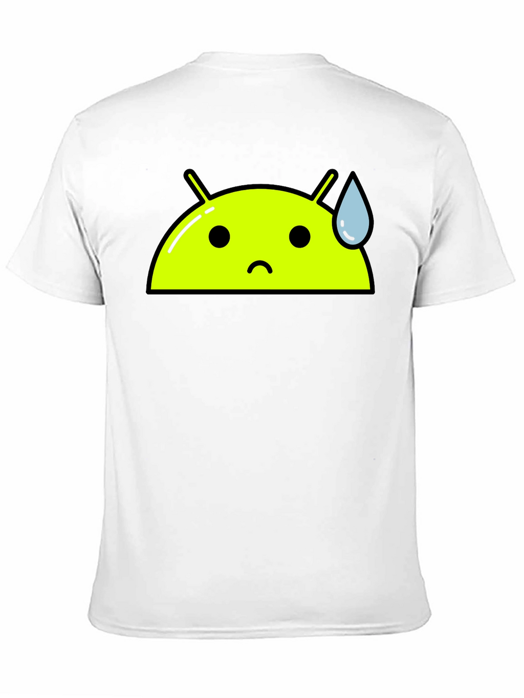 Android Bot Graphic Tee - Black
