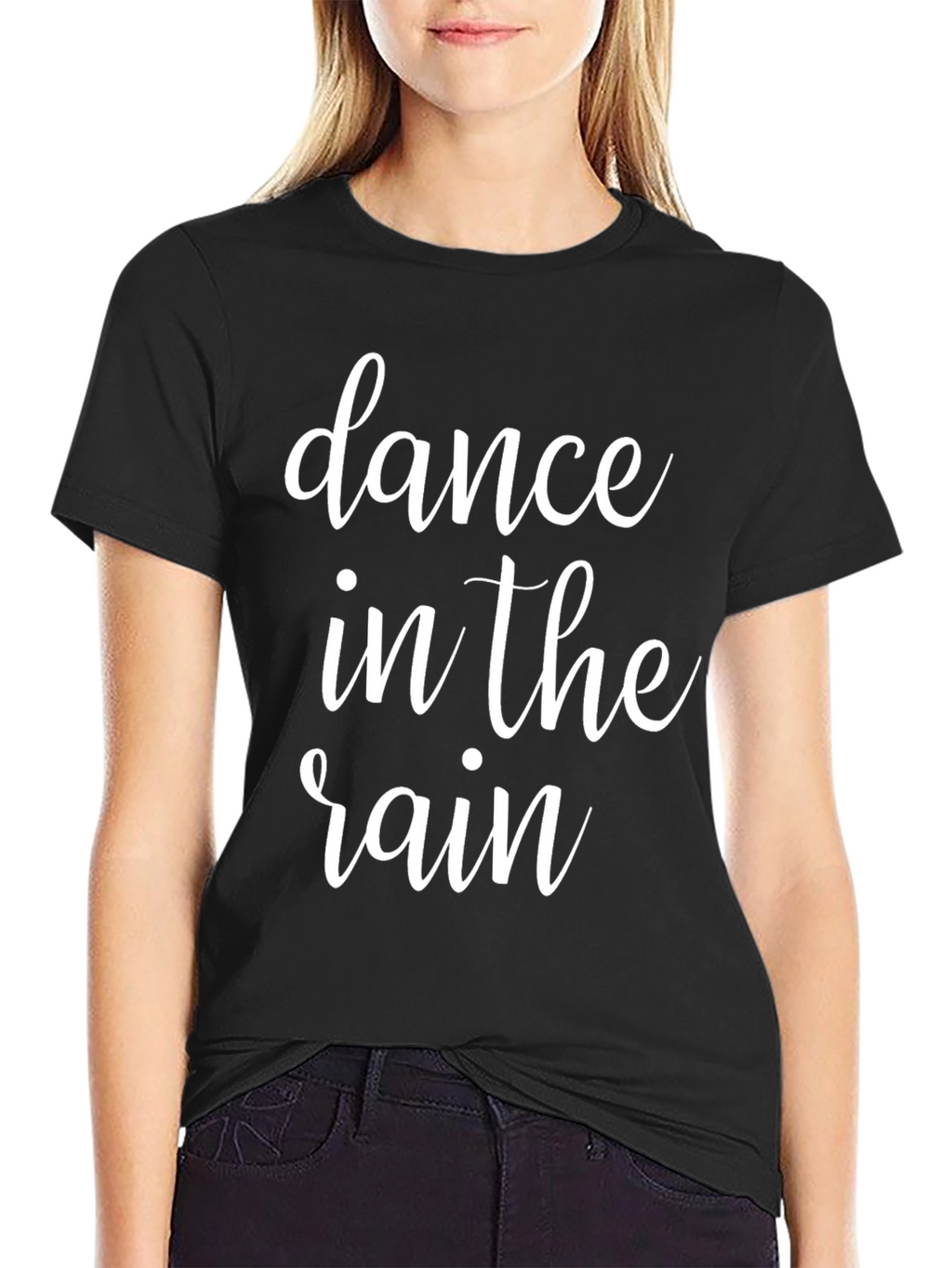 Dance in the Rain Black T-Shirt