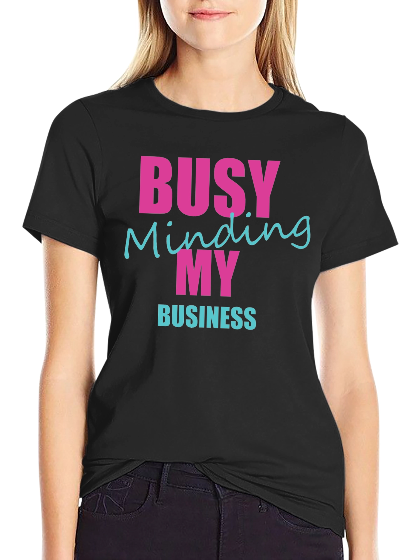 Busy Minding My Business Graphic Tee