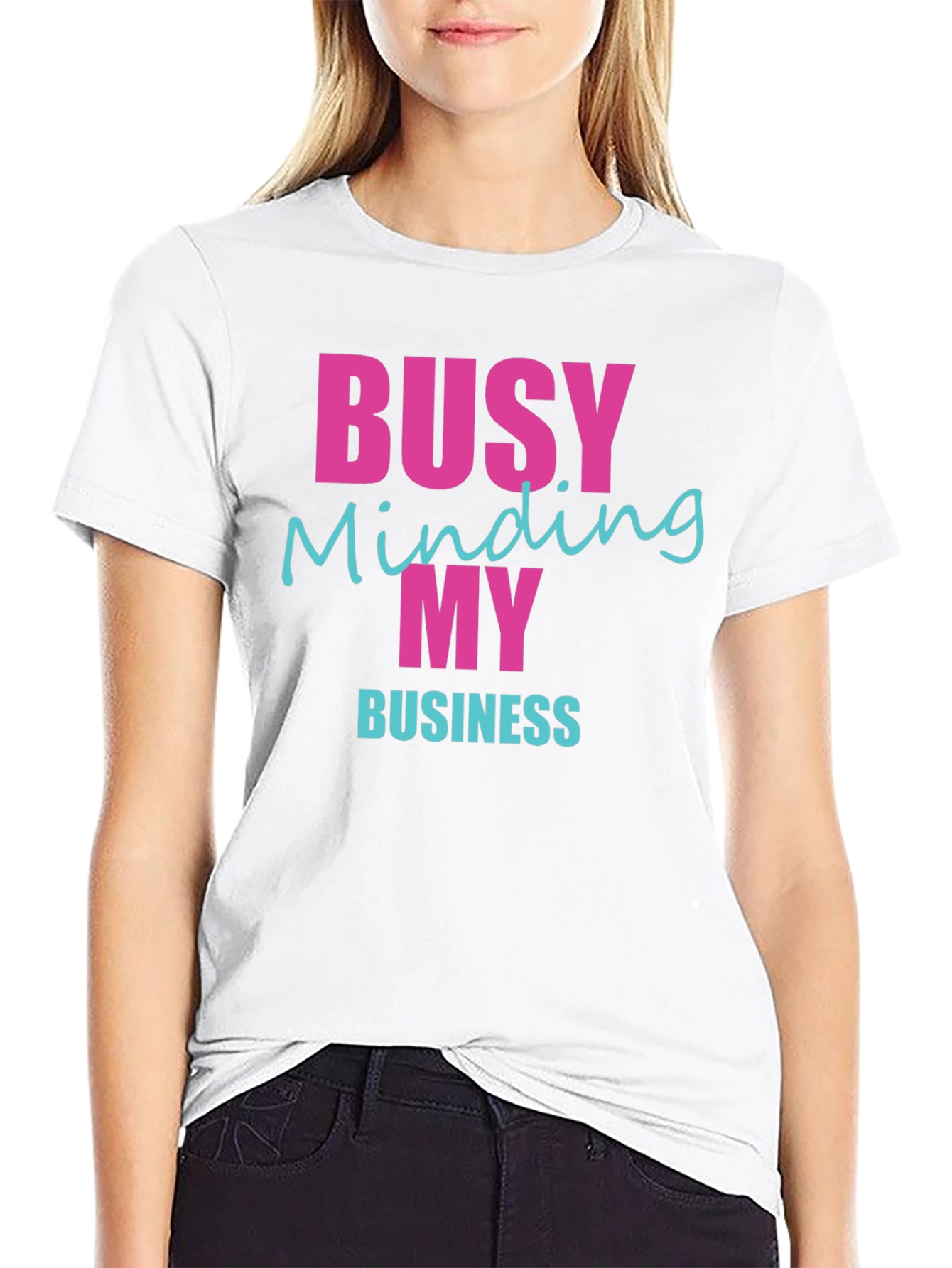 Busy Minding My Business Graphic Tee