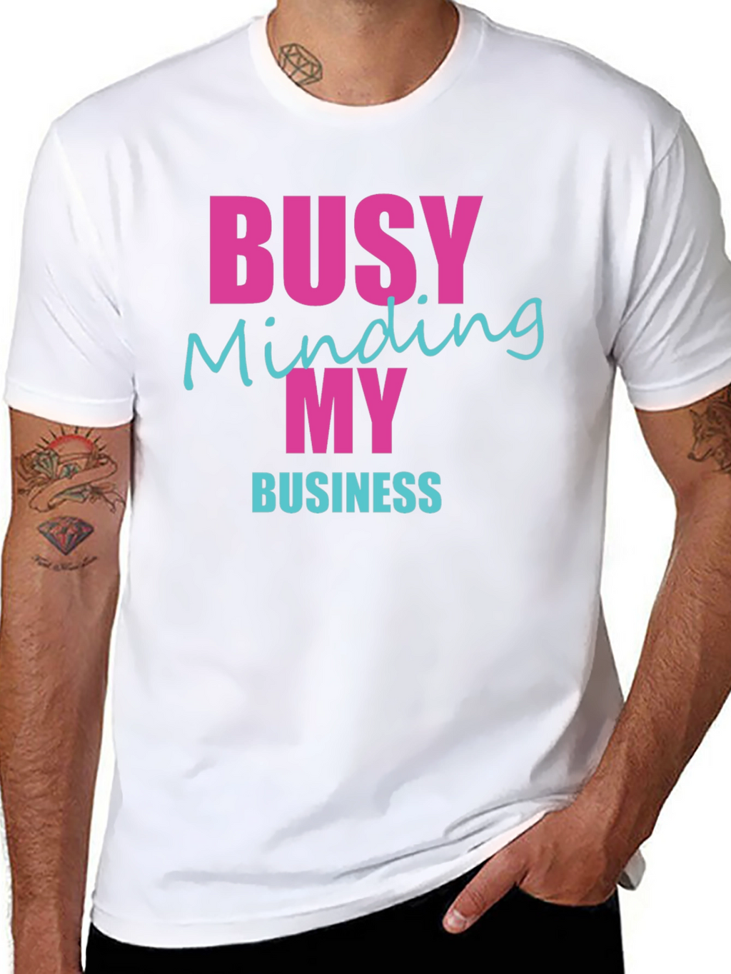 Busy Minding My Business Graphic Tee
