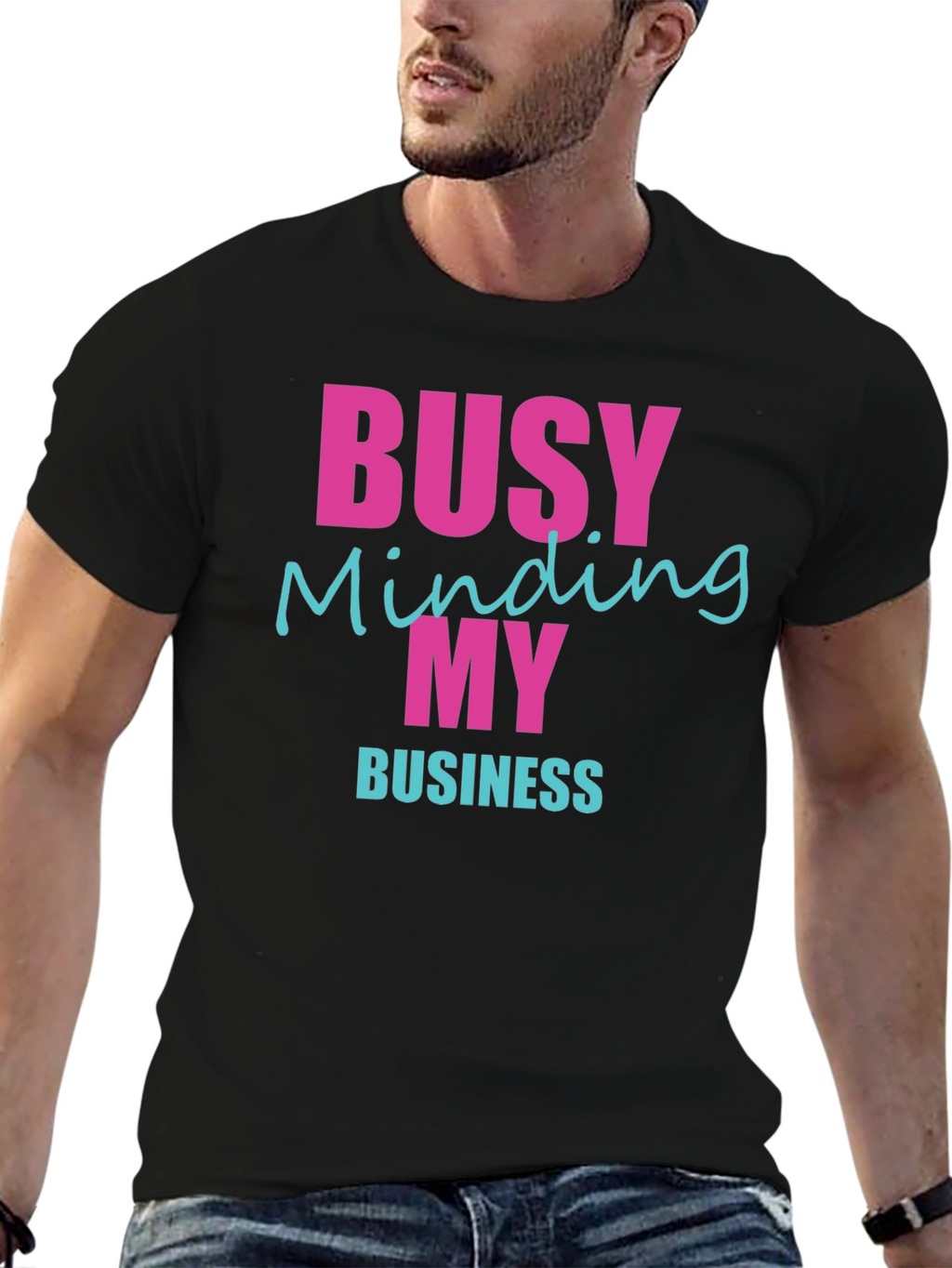 Busy Minding My Business Graphic Tee