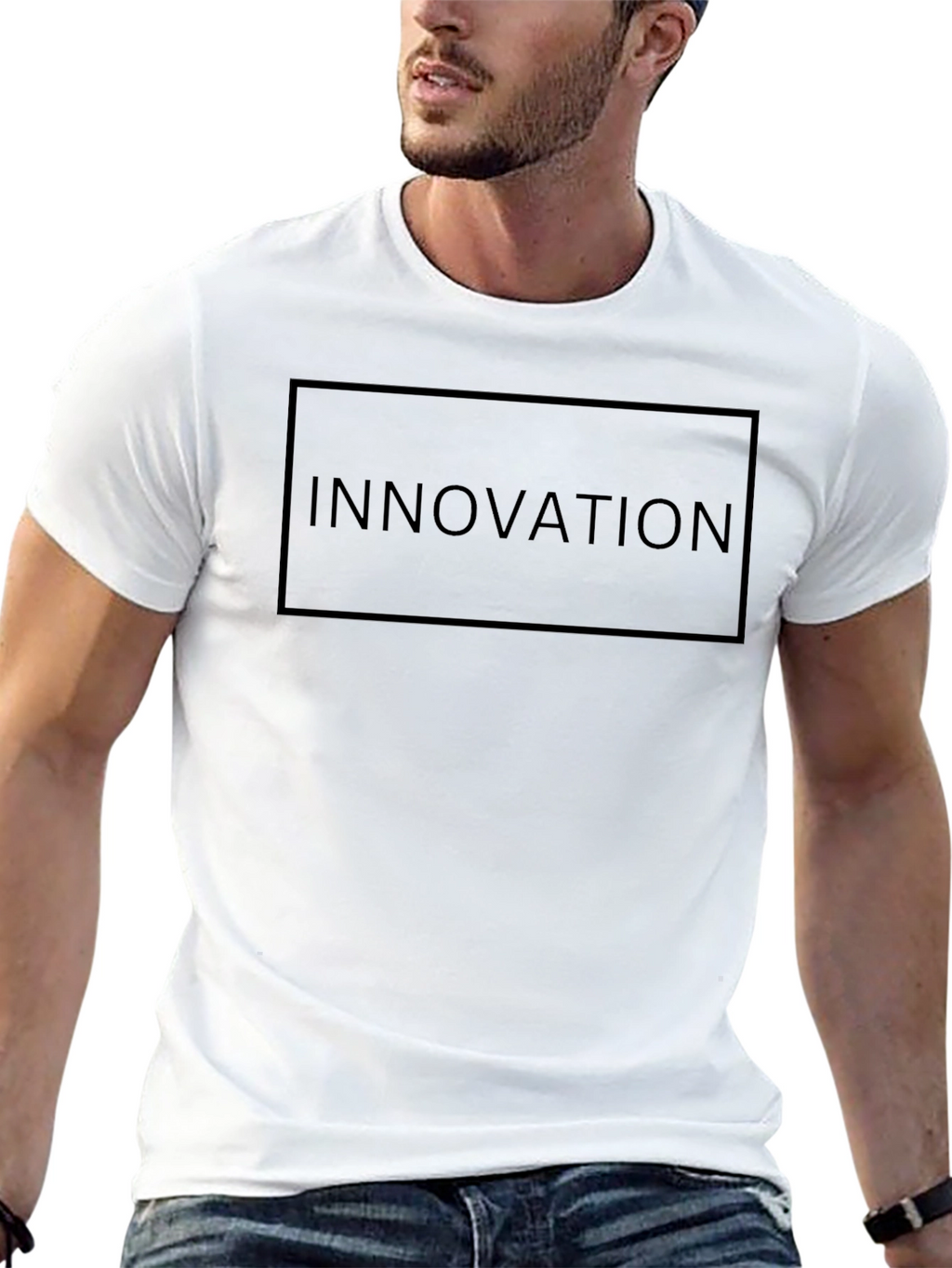 Innovation Graphic Tee - Modern Unisex Shirt