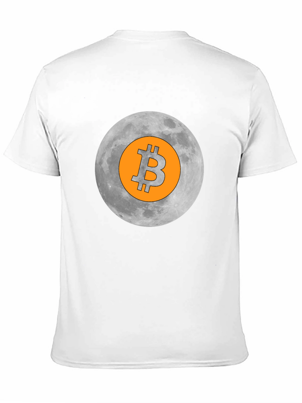 Bitcoin Moon Graphic T-Shirt