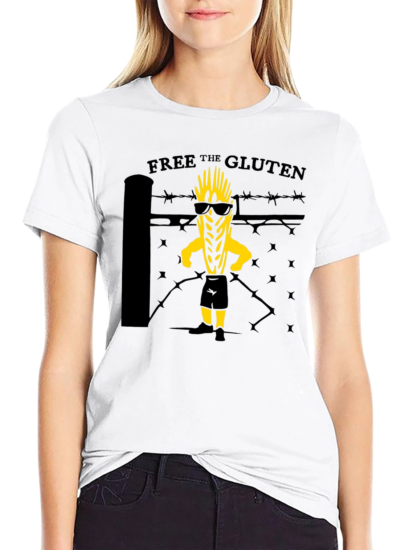 Free the Gluten Graphic T-Shirt
