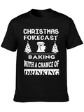 Christmas Forecast Baking & Drinking Tee