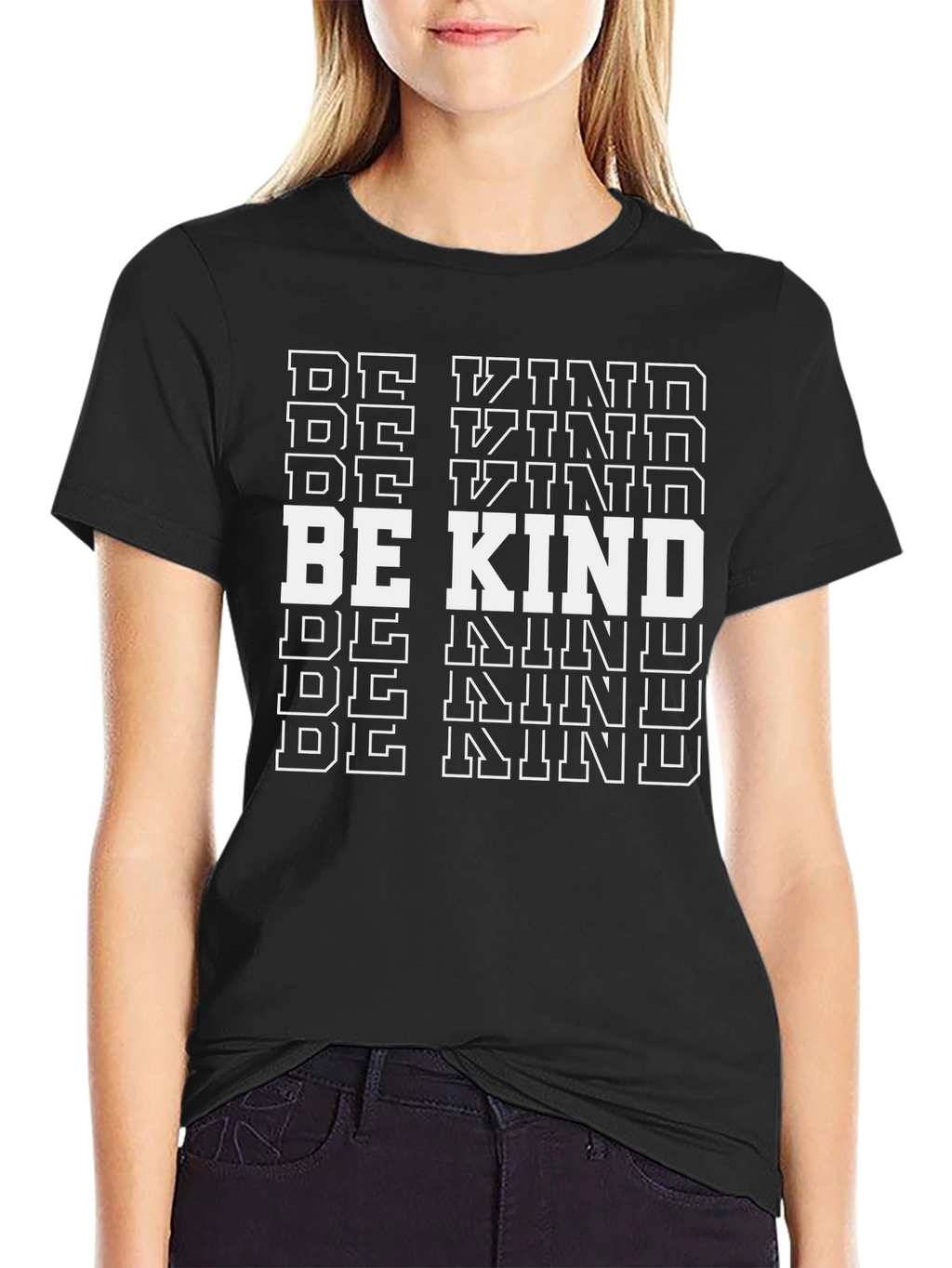 Be Kind Graphic Tee - Stylish Black Shirt