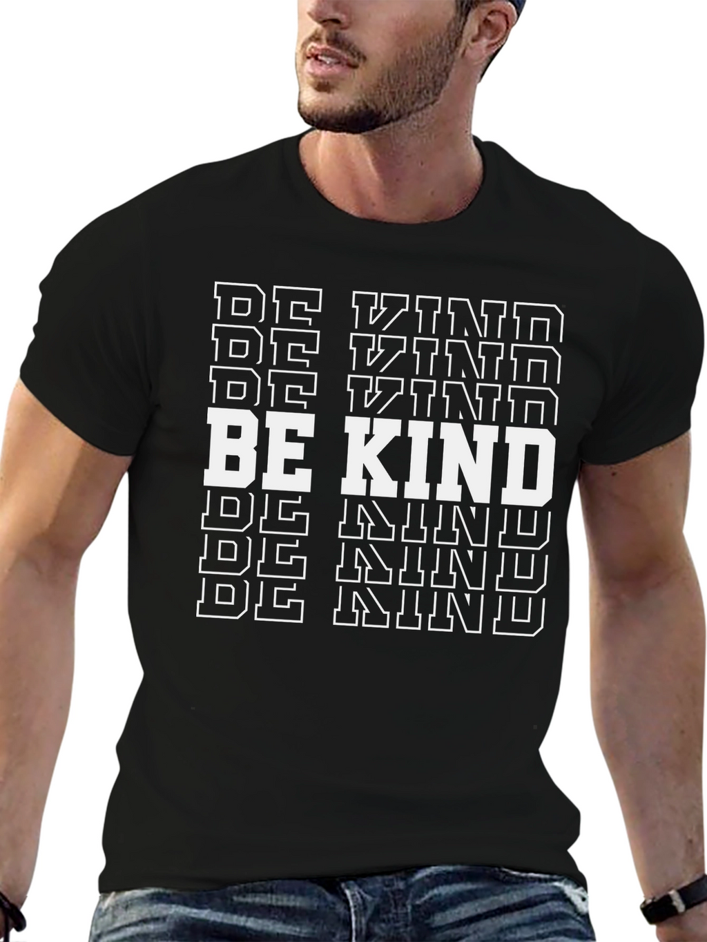 Be Kind Graphic Tee - Stylish Black Shirt