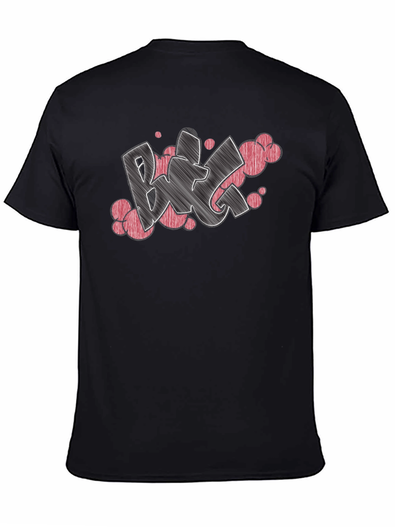 Urban Graphic Tee - Abstract Graffiti Design