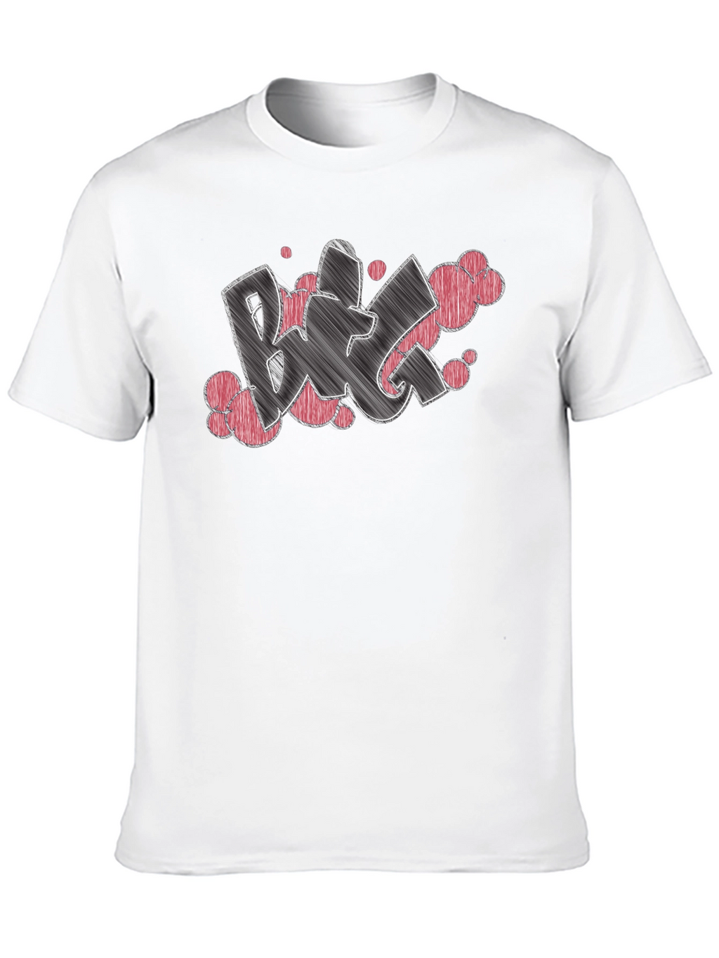 Urban Graphic Tee - Abstract Graffiti Design