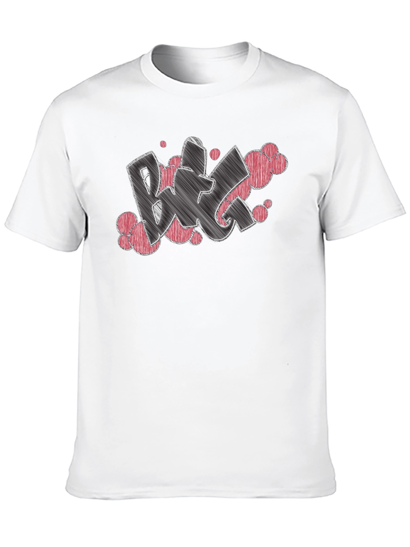 Urban Graphic Tee - Abstract Graffiti Design