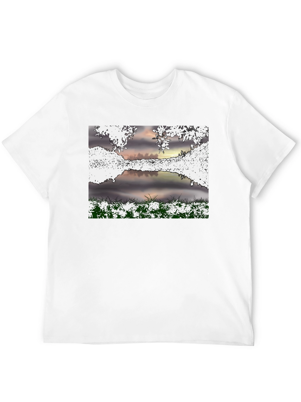 Nature Scene Graphic T-Shirt
