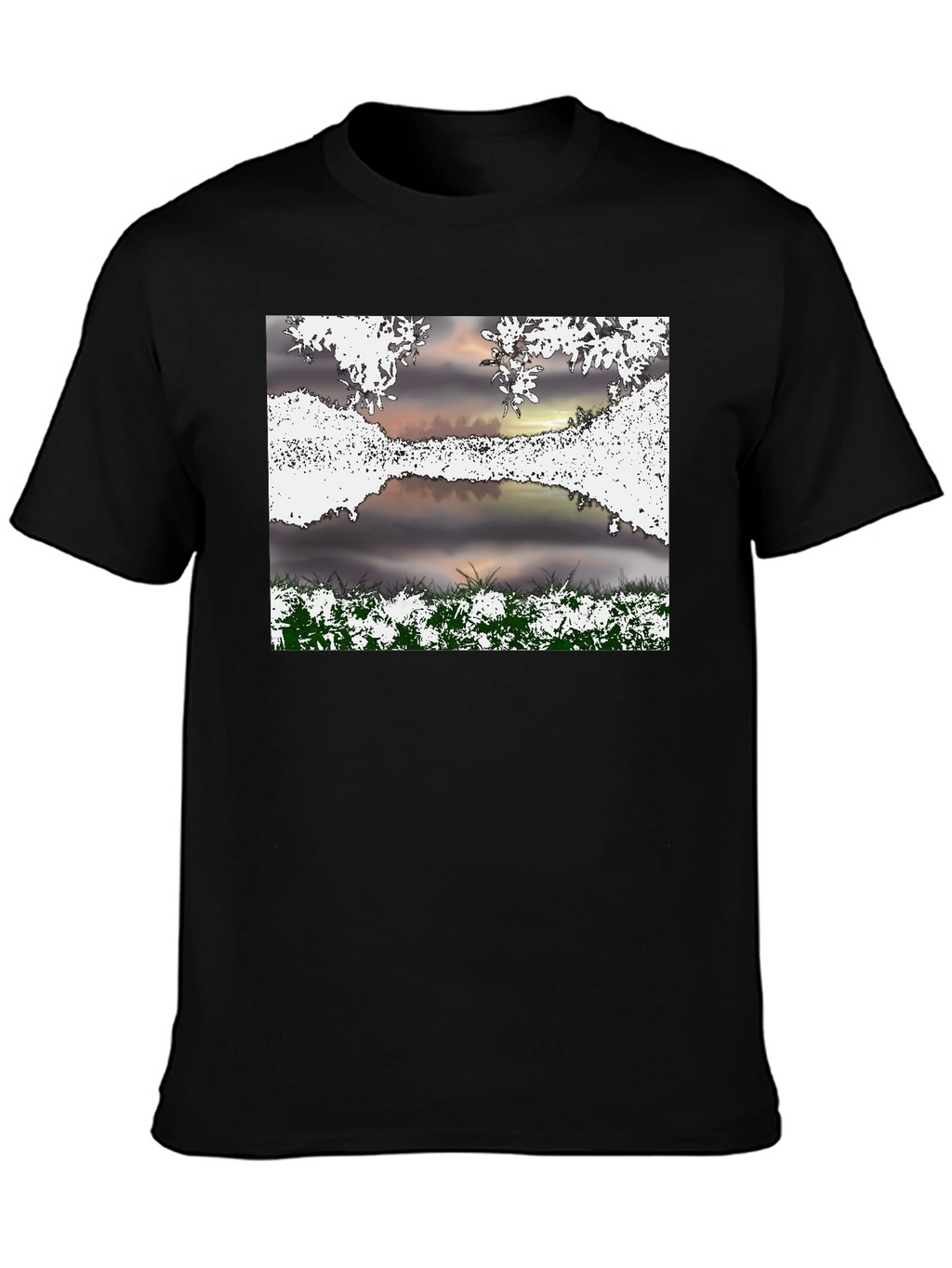 Nature Scene Graphic T-Shirt