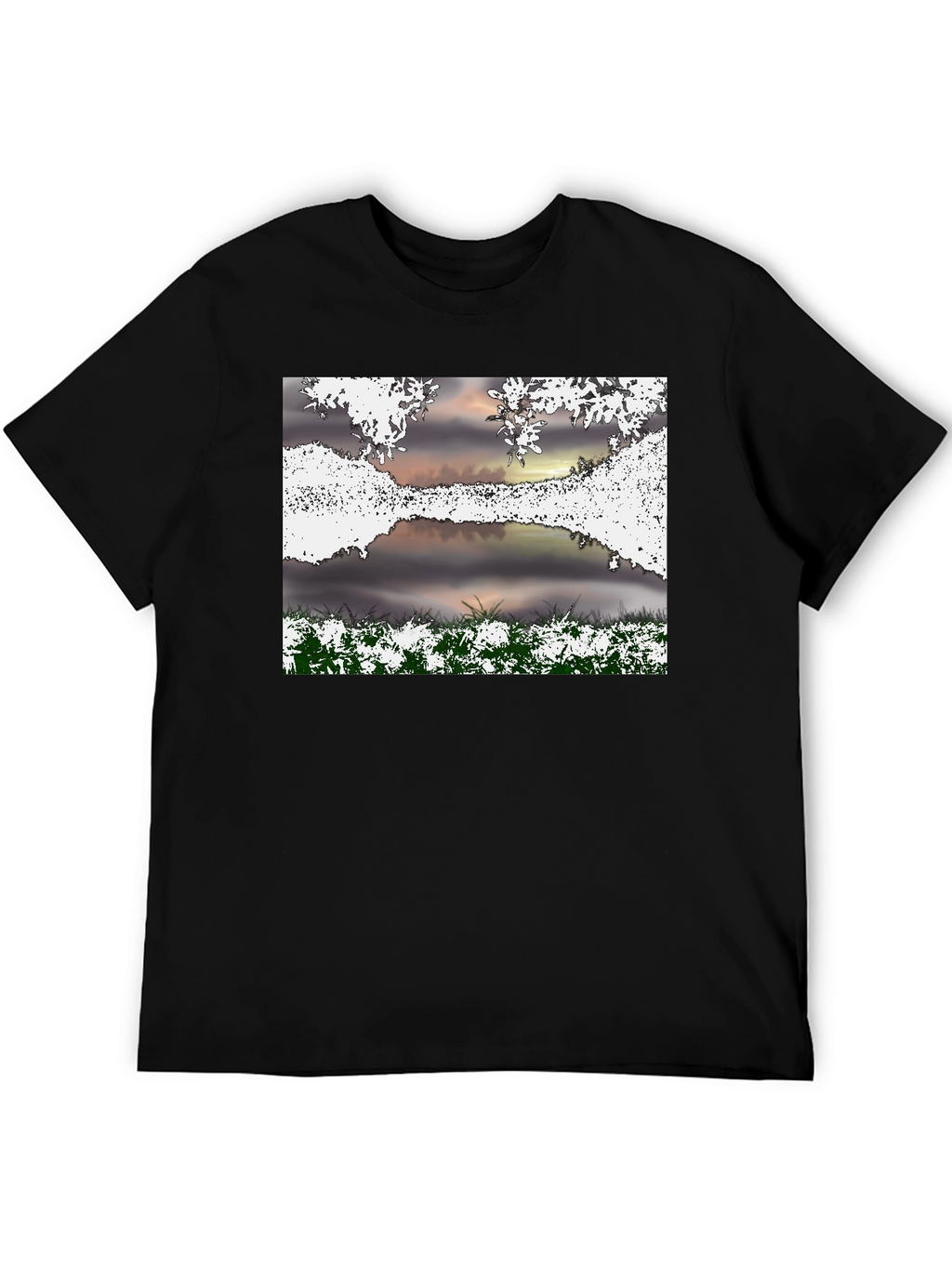Nature Scene Graphic T-Shirt