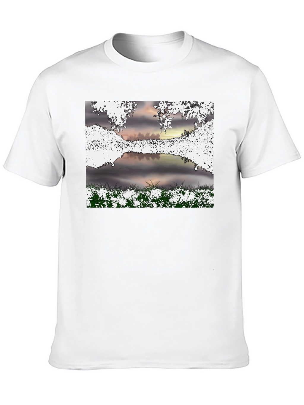 Nature Scene Graphic T-Shirt
